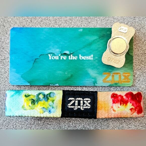 ZOX "SWEETIE" #782 GUMMY BEAR Magnet & MEDIUM COLLECTIBLE WRISTBAND - Picture 4 of 6
